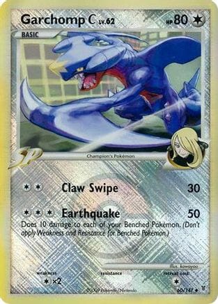 Garchomp C (60/147) (League Promo) [Platinum: Supreme Victors] Pokemon Single Pokémon  | Multizone: Comics And Games