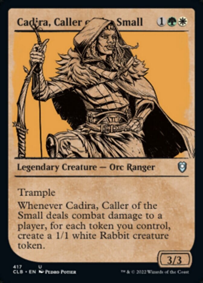 Cadira, Caller of the Small (Showcase) [Commander Legends: Battle for Baldur's Gate] MTG Single Magic: The Gathering  | Multizone: Comics And Games