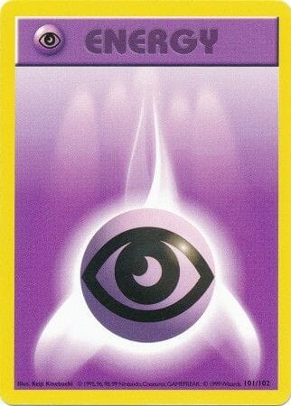 Psychic Energy (101/102) [Base Set Shadowless Unlimited] Pokemon Single Pokémon  | Multizone: Comics And Games