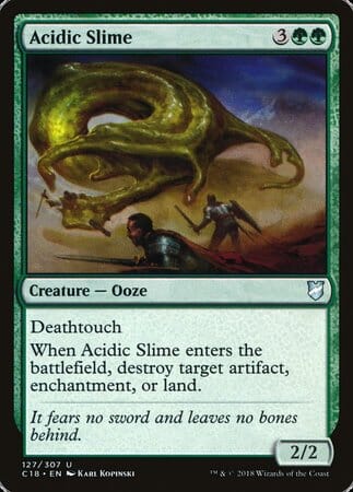 Acidic Slime [Commander 2018] MTG Single Magic: The Gathering  | Multizone: Comics And Games