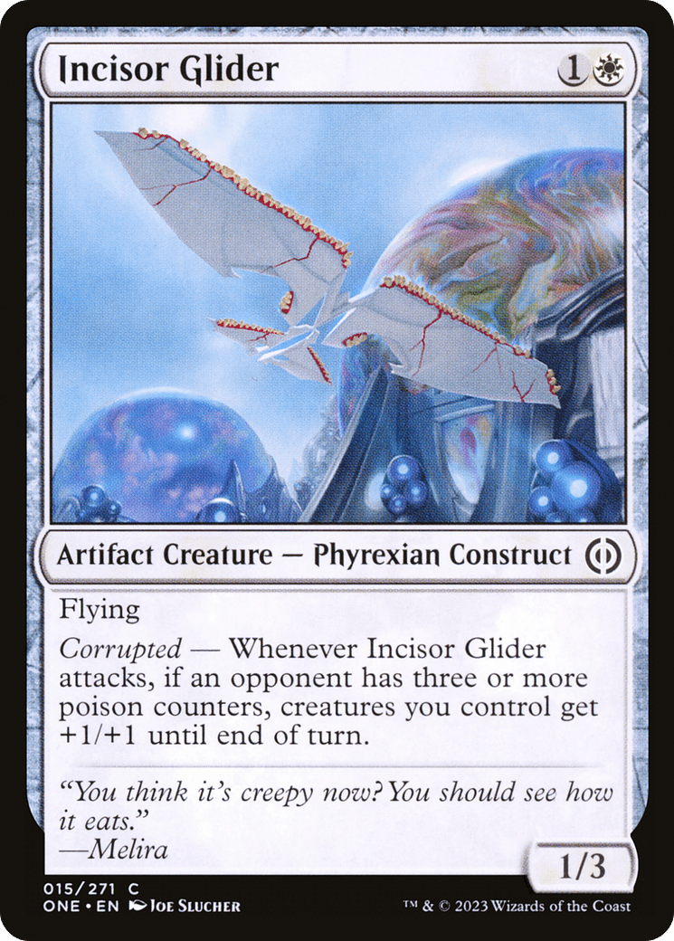 Incisor Glider [Phyrexia: All Will Be One] MTG Single Magic: The Gathering  | Multizone: Comics And Games