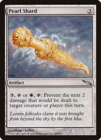 Pearl Shard [Mirrodin] MTG Single Magic: The Gathering  | Multizone: Comics And Games