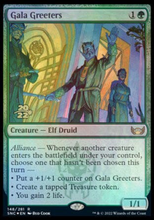 Gala Greeters [Streets of New Capenna Prerelease Promos] MTG Single Magic: The Gathering  | Multizone: Comics And Games