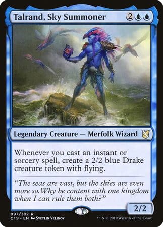 Talrand, Sky Summoner [Commander 2019] MTG Single Magic: The Gathering  | Multizone: Comics And Games