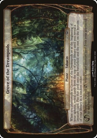 Grove of the Dreampods (Planechase 2012) [Planechase 2012 Planes] MTG Single Magic: The Gathering  | Multizone: Comics And Games