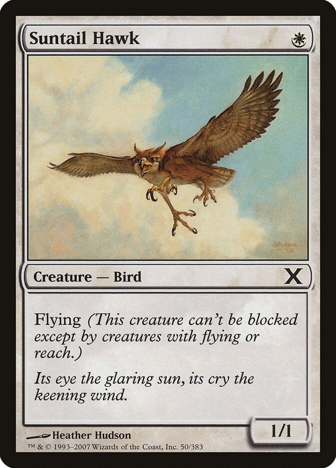 Suntail Hawk [Tenth Edition] MTG Single Magic: The Gathering  | Multizone: Comics And Games