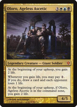 Oloro, Ageless Ascetic [Commander 2013] MTG Single Magic: The Gathering  | Multizone: Comics And Games