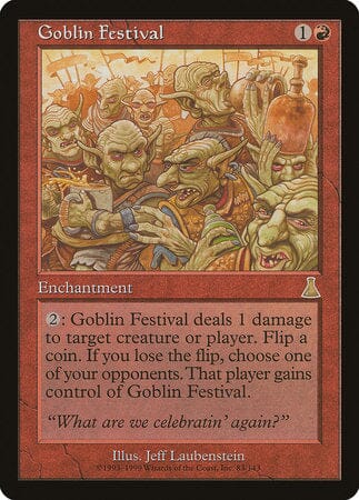 Goblin Festival [Urza's Destiny] MTG Single Magic: The Gathering  | Multizone: Comics And Games