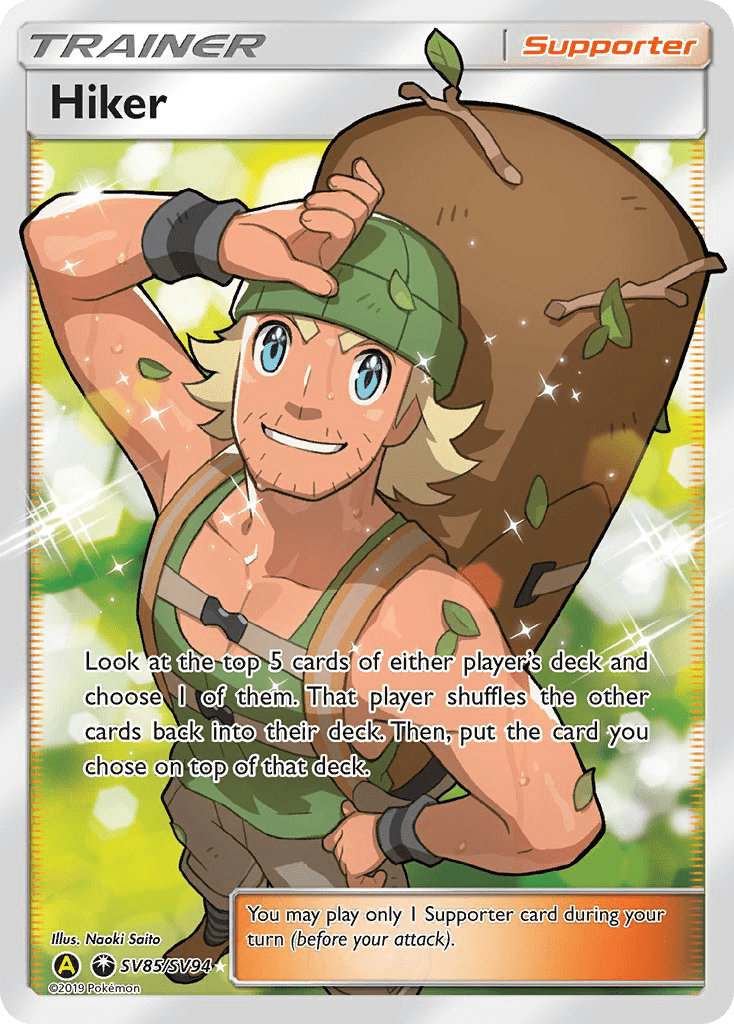Hiker (SV85/SV94) [Sun & Moon: Hidden Fates - Shiny Vault] Pokemon Single Pokémon  | Multizone: Comics And Games