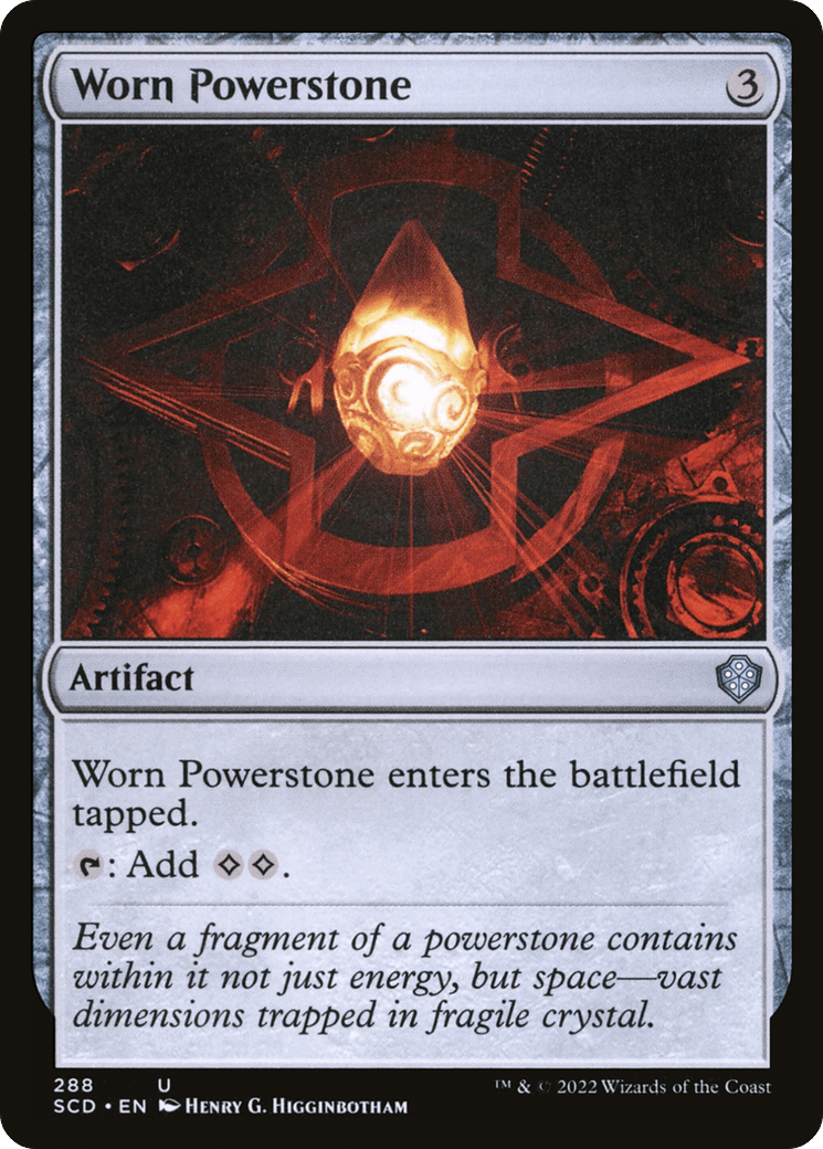 Worn Powerstone [Starter Commander Decks] MTG Single Magic: The Gathering  | Multizone: Comics And Games