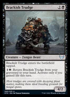 Brackish Trudge [Strixhaven: School of Mages] MTG Single Magic: The Gathering  | Multizone: Comics And Games