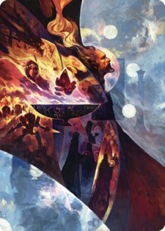 Urza's Command Art Card [The Brothers' War Art Series] MTG Single Magic: The Gathering  | Multizone: Comics And Games