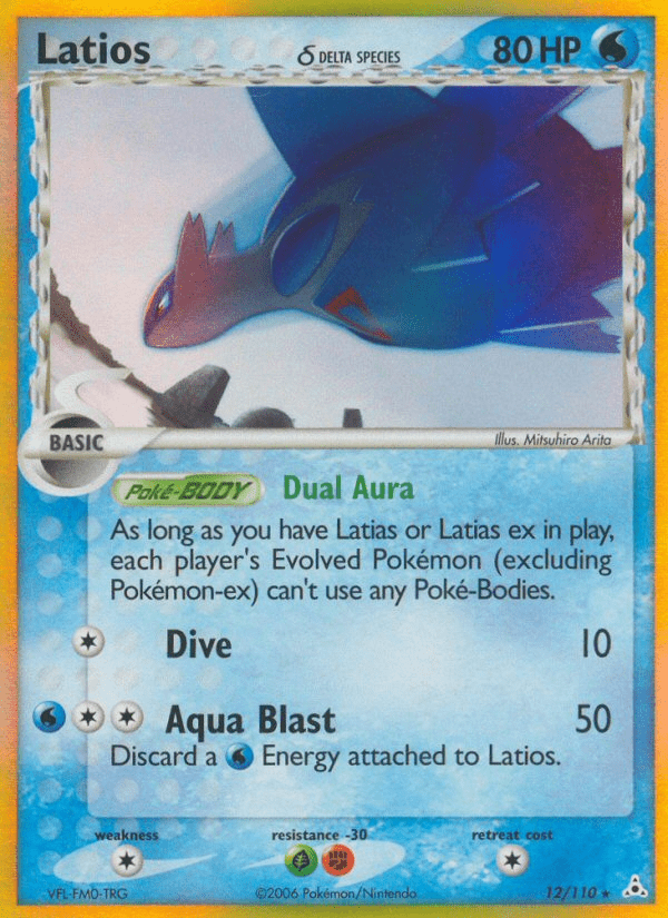 Latios (12/110) (Delta Species) [EX: Holon Phantoms] Pokemon Single Pokémon  | Multizone: Comics And Games