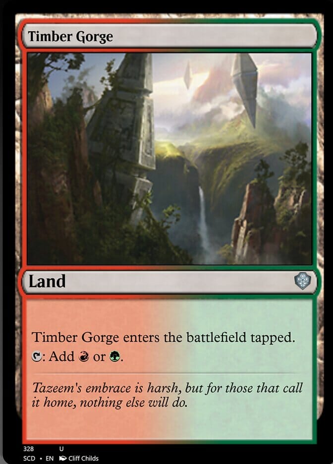Timber Gorge [Starter Commander Decks] MTG Single Magic: The Gathering  | Multizone: Comics And Games