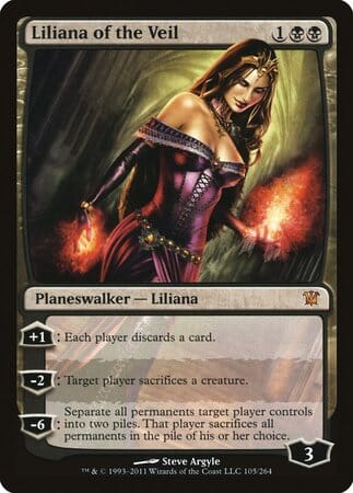 Liliana of the Veil [Innistrad] MTG Single Magic: The Gathering  | Multizone: Comics And Games