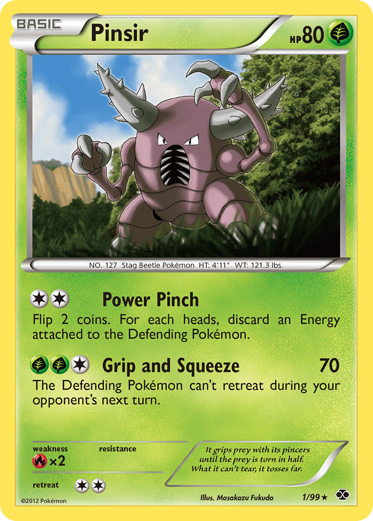 Pinsir (1/99) [Black & White: Next Destinies] Pokemon Single Pokémon  | Multizone: Comics And Games