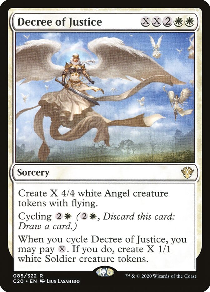 Decree of Justice [Commander 2020] MTG Single Magic: The Gathering  | Multizone: Comics And Games