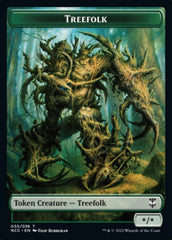 Treefolk // Spider Double-sided Token [Streets of New Capenna Commander Tokens] MTG Single Magic: The Gathering  | Multizone: Comics And Games