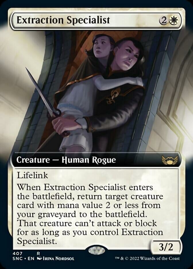 Extraction Specialist (Extended Art) [Streets of New Capenna] MTG Single Magic: The Gathering  | Multizone: Comics And Games