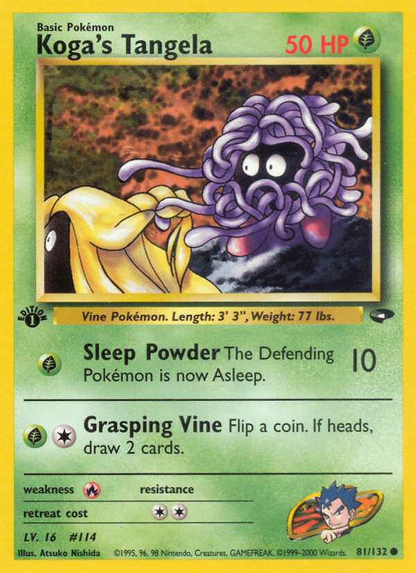 Koga's Tangela (81/132) [Gym Challenge 1st Edition] Pokemon Single Pokémon  | Multizone: Comics And Games