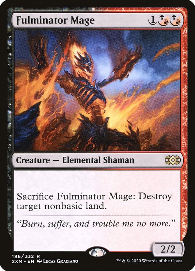 Fulminator Mage [Double Masters] MTG Single Magic: The Gathering  | Multizone: Comics And Games