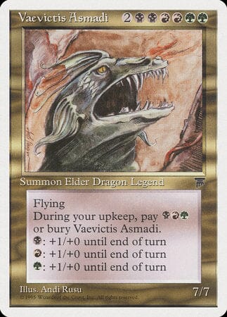 Vaevictis Asmadi [Chronicles] MTG Single Magic: The Gathering  | Multizone: Comics And Games