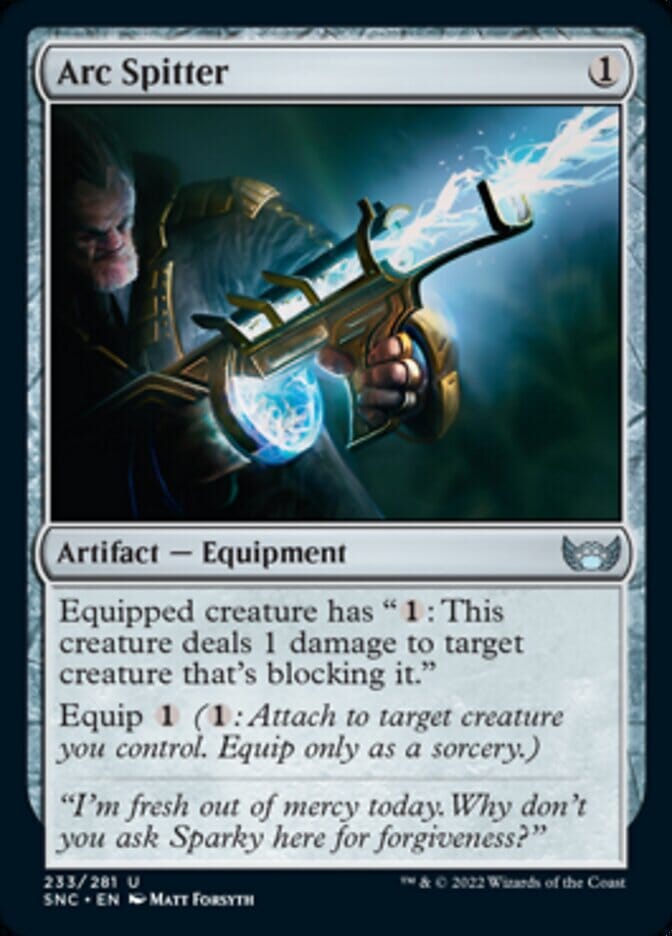 Arc Spitter [Streets of New Capenna] MTG Single Magic: The Gathering  | Multizone: Comics And Games