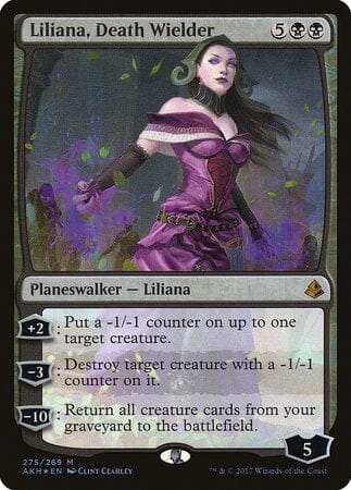 Liliana, Death Wielder [Amonkhet] MTG Single Magic: The Gathering  | Multizone: Comics And Games