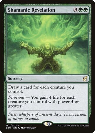 Shamanic Revelation [Commander 2019] MTG Single Magic: The Gathering  | Multizone: Comics And Games