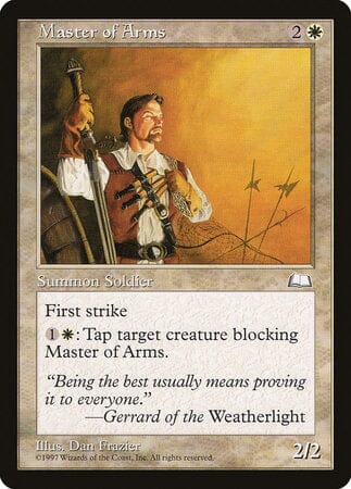 Master of Arms [Weatherlight] MTG Single Magic: The Gathering  | Multizone: Comics And Games