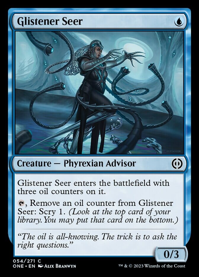 Glistener Seer [Phyrexia: All Will Be One] MTG Single Magic: The Gathering  | Multizone: Comics And Games