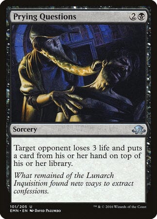 Prying Questions [Eldritch Moon] MTG Single Magic: The Gathering  | Multizone: Comics And Games