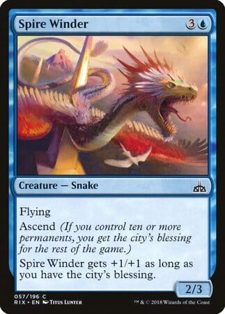 Spire Winder [Rivals of Ixalan] MTG Single Magic: The Gathering  | Multizone: Comics And Games