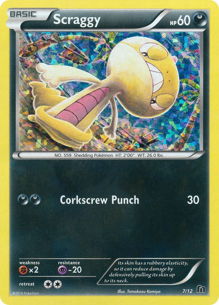 Scraggy (7/12) [McDonald's Promos: 2016 Collection] Pokemon Single Pokémon  | Multizone: Comics And Games