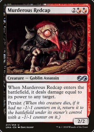 Murderous Redcap [Ultimate Masters] MTG Single Magic: The Gathering  | Multizone: Comics And Games