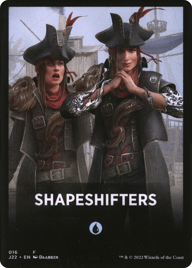 Shapeshifters Theme Card [Jumpstart 2022 Front Cards] MTG Single Magic: The Gathering  | Multizone: Comics And Games