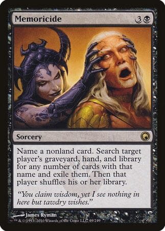 Memoricide [Scars of Mirrodin] MTG Single Magic: The Gathering  | Multizone: Comics And Games