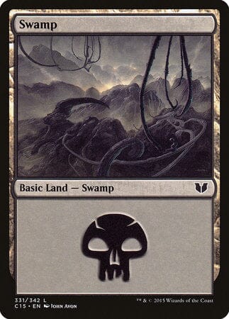 Swamp (331) [Commander 2015] MTG Single Magic: The Gathering  | Multizone: Comics And Games