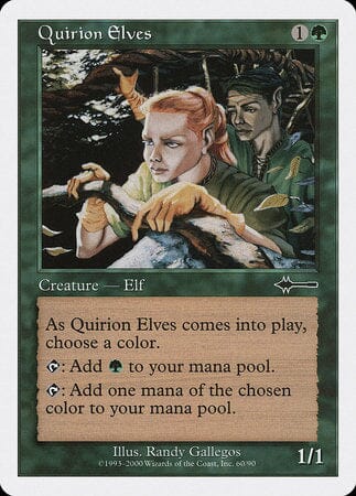 Quirion Elves [Beatdown Box Set] MTG Single Magic: The Gathering  | Multizone: Comics And Games