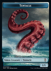 Tentacle // Clue Double-sided Token [Streets of New Capenna Commander Tokens] MTG Single Magic: The Gathering  | Multizone: Comics And Games