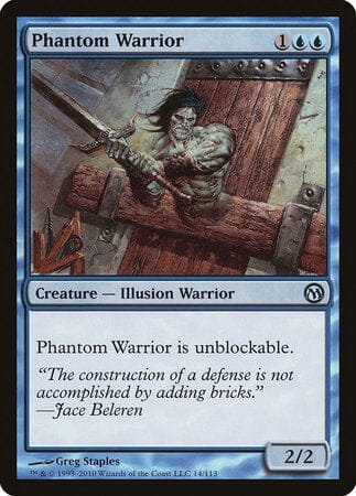 Phantom Warrior [Duels of the Planeswalkers] MTG Single Magic: The Gathering  | Multizone: Comics And Games