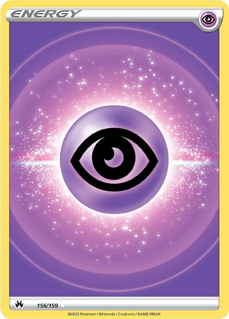 Psychic Energy (156/159) (Texture Full Art) [Sword & Shield: Crown Zenith] Pokemon Single Pokémon  | Multizone: Comics And Games