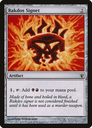 Rakdos Signet [Archenemy] MTG Single Magic: The Gathering  | Multizone: Comics And Games