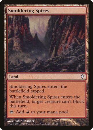 Smoldering Spires [Worldwake] MTG Single Magic: The Gathering  | Multizone: Comics And Games