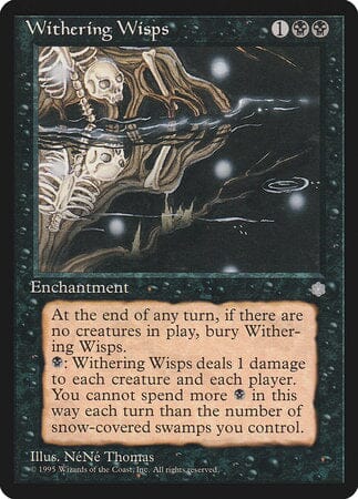 Withering Wisps [Ice Age] MTG Single Magic: The Gathering  | Multizone: Comics And Games