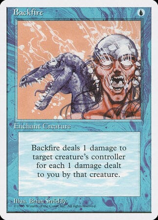 Backfire [Fourth Edition] MTG Single Magic: The Gathering  | Multizone: Comics And Games