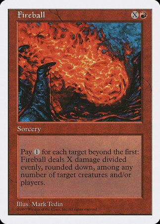 Fireball [Fifth Edition] MTG Single Magic: The Gathering  | Multizone: Comics And Games