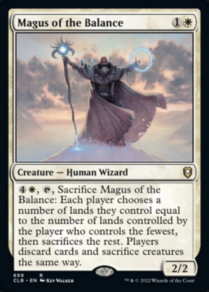 Magus of the Balance [Commander Legends: Battle for Baldur's Gate] MTG Single Magic: The Gathering  | Multizone: Comics And Games