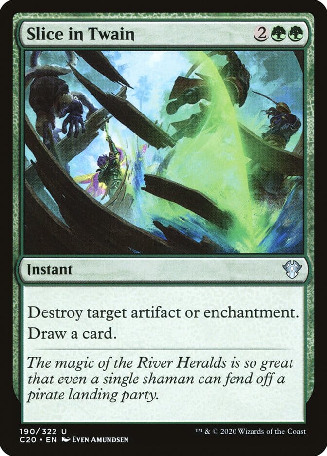 Slice in Twain [Commander 2020] MTG Single Magic: The Gathering  | Multizone: Comics And Games