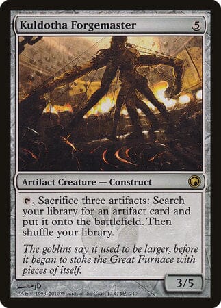 Kuldotha Forgemaster [Scars of Mirrodin] MTG Single Magic: The Gathering  | Multizone: Comics And Games